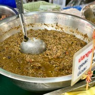 เมนูของร้าน สมภพ น้ำพริก ตลาดนัดสนามบินน้ำ (ตลาดนัดหน้าวัง)