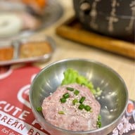 เมนูของร้าน CUTE PIG Korean BBQ บางแสน