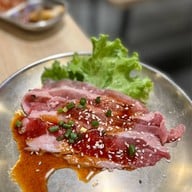 เมนูของร้าน CUTE PIG Korean BBQ บางแสน