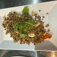 เมนูของร้าน กิม ข้าวต้มปริญญา ไม่ใส่ผงชูรส ไม่ใช้สีผสมอาหาร