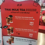 เมนู GAGA เซ็นทรัลเวิลด์