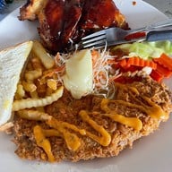 อ้วนผอมสเต็กสามย่านจานดาวเทียม