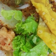 เต็งไต๋ใช้ฮวด (ก๋วยเตี๋ยว ลูกชิ้นปลา ลูกชิ้นกุ้ง เย็นตาโฟ) บางจาก