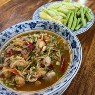 เมนูของร้าน ร้านอาหารบ้านตะโกราย อยุธยา