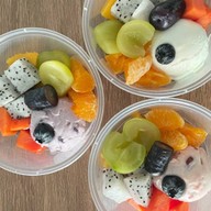 O.N.Healthy Factory โยเกิร์ต กรีกโยเกิร์ต ผลไม้สด