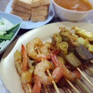 สะเต๊ะเมืองพังงา คุณทิพย์ พังงา (Phangnga)