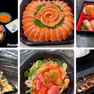 แซลมอน ข้าวด้ง ซูชิ แกงกะหรี่ (โคจิไก)แซลมอน นวมินทร์  111