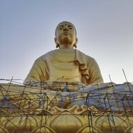 บรรยากาศ พุทธอุทยาน พระพุทธรูปองค์ใหญ่