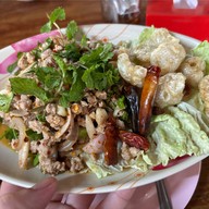 เมนูของร้าน ไก่ย่างหน้าช.ค. 34