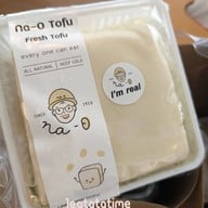 เมนูของร้าน น้าโอเต้าหู้ท่ายาง อำเภอเมืองเพชรบุรี