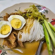 เมนูของร้าน ขนมจีนน้ำยาปักษ์ใต้ป้าวัน ขนอม นครศรีฯ ราม2 ตลาดนัมเบอร์วัน  รามคำแหง2