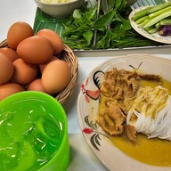 เมนูของร้าน ขนมจีนน้ำยาปักษ์ใต้ป้าวัน ขนอม นครศรีฯ ราม2 ตลาดนัมเบอร์วัน  รามคำแหง2