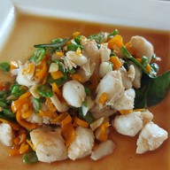 เมนูของร้าน ร้านอาหารบ้านสวนริมคลอง