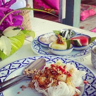 เมนูของร้าน ร้านบ้านรักอัมพวา