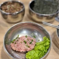 เมนูของร้าน CUTE PIG Korean BBQ บางแสน