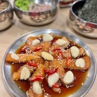เมนูของร้าน CUTE PIG Korean BBQ บางแสน