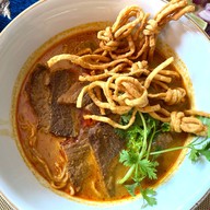 เมนูของร้าน ร้านข้าวซอยสุนทรี