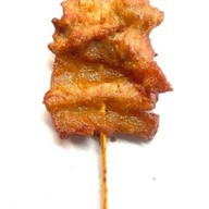 🌈“หมูทอดอินดี้(เสียบไม้)“🌸กาดประตูเชียงใหม่ หนองหอย