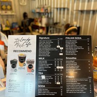 เมนูของร้าน Londg cafe ท่าเทียบเรือจุกเสม็ด สัตหีบ