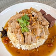 โป๊ยกั้กเป็ดพะโล้+ข้าวขาหมู.พุทธมณฑล(สาย2) สาขาเดียว