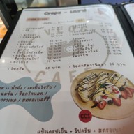 เมนู Vlog Cafe & Eatery (Crepe, Tokyo, Pancake, Croffle, Sandwich, Pang Yen, Snack, Rice Bowl) กาแฟ ชา โกโก้ เค้ก เครป โตเกียว แพนเค้ก ครอฟเฟิล ปังเย็น อาหาร ไข่ข้น ไก่ทอด เฟรนช์ฟรายส์  แซนวิช
