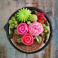 เมนูของร้าน ร้านแม่ชิด หน้าวัดสุธาโภช