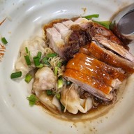 เมนูของร้าน ฉ่อยเป็ดย่าง กาญจนาภิเษก