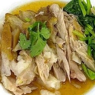 ข้าวมันไก่ตอนบุญทวี กะเพราถาด ข้าวขาหมู ปตท.(ขาเข้า) ปตท. เพชรธณวรรณ