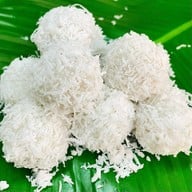 เมนูของร้าน ทองหยอดคุณดำ ขนมไทย ขนมมงคล ตลาดสดห้วยขวาง