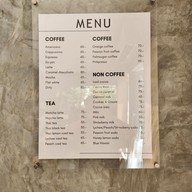 เมนู nimby coffeehouse Hadyai
