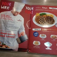 เมนู Jeffer Steak โรบินสัน ราชบุรี
