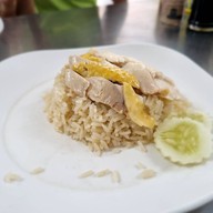 เมนูของร้าน ฟู่โอชา มันไก่บ้าน ( ข้าวมันไก่ ) ถ.พรานนก-พุทธมณฑล