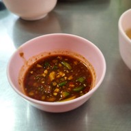 เมนูของร้าน ฟู่โอชา มันไก่บ้าน ( ข้าวมันไก่ ) ถ.พรานนก-พุทธมณฑล