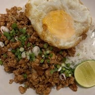 เมนูของร้าน พริ้ว สนามบินน้ำ