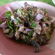 เมนูของร้าน ลาบอุบลฯ อาหารตามสั่ง