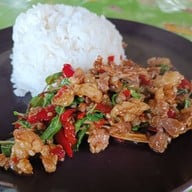 เมนูของร้าน ลาบอุบลฯ อาหารตามสั่ง