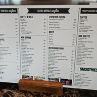 เมนู For A Better Day Café Wat Sriprawat