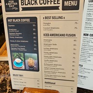 เมนู For A Better Day Café Wat Sriprawat