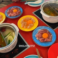 เมนูของร้าน มู่หลิน สุกี้ หม่าล่าทัง mala noodle & sukiyaki 麻辣烫 สนามบินน้ำ