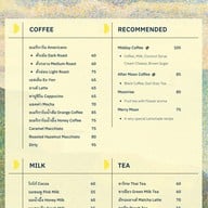 เมนูของร้าน Middaymoon Coffee