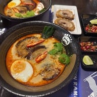 เมนูของร้าน Kaiun ramen บางแสน