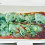 เมนูของร้าน ขนมกุยช่ายเจ๊อิม เกาะขนุน