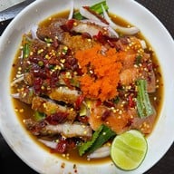 เมนูของร้าน เจริญแซ่บ พัทยา ยำ ส้มตำ อาหารอีสาน ซีฟู้ด พัทยา
