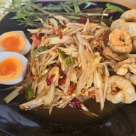 เมนูของร้าน บ้านฮอซอน ขนมจีนต้ม หม้อปลาร้า
