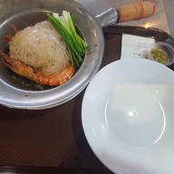 เมนูของร้าน สมศักดิ์ปูอบ ตลาดสดธนบุรี