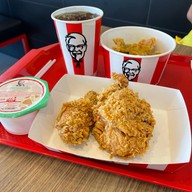เมนูของร้าน KFC ปตท.โออาร์ บ้านกร่าง