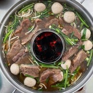 เมนูของร้าน ก๋วยเตี๋ยวเนื้อ นาย ต. รังสิต