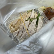 เมนูของร้าน ข้าวมันไก่ตอนอ. ปอกี่