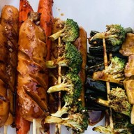 มาคุโระหม่าล่าปิ้งย่างเสียบไม้ สุพรรณบุรี