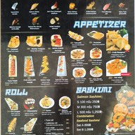 เมนู Mana sushi